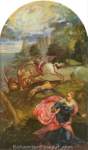 Jacopo Tintoretto, St George and the Dragon Fine Art Reproduction Oil Painting