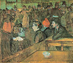 Henri Toulouse-Lautrec, At the Moulin de la Galette Fine Art Reproduction Oil Painting