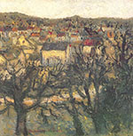 Maurice Utrillo, Butte Pinson at Montmagny Fine Art Reproduction Oil Painting