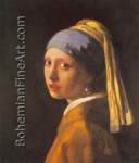 Johannes Vermeer, Girl with a Pearl Earring Fine Art Reproduction Oil Painting