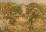 Edouard Vuillard, La Place Ventemille Fine Art Reproduction Oil Painting