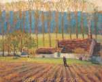 Grant Wood, Truck Garden+ Moret Fine Art Reproduction Oil Painting