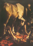 Michelangelo Caravaggio, The Conversion of St Paul Fine Art Reproduction Oil Painting