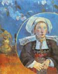 Paul Gauguin, La Belle Angele Fine Art Reproduction Oil Painting