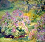 Alfred Juergens, Blossoming Spring Fine Art Reproduction Oil Painting
