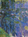 Claude Monet, Water Lilies Fine Art Reproduction Oil Painting