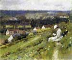 Theodore Robinson, Val d'Arconville Fine Art Reproduction Oil Painting