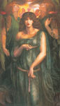 Dante Gabriel Rossetti, Astarte Syriaca Fine Art Reproduction Oil Painting