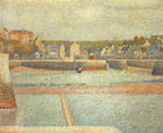 Georges Seurat, Port-en-Bessin+ Outer Harbour Fine Art Reproduction Oil Painting